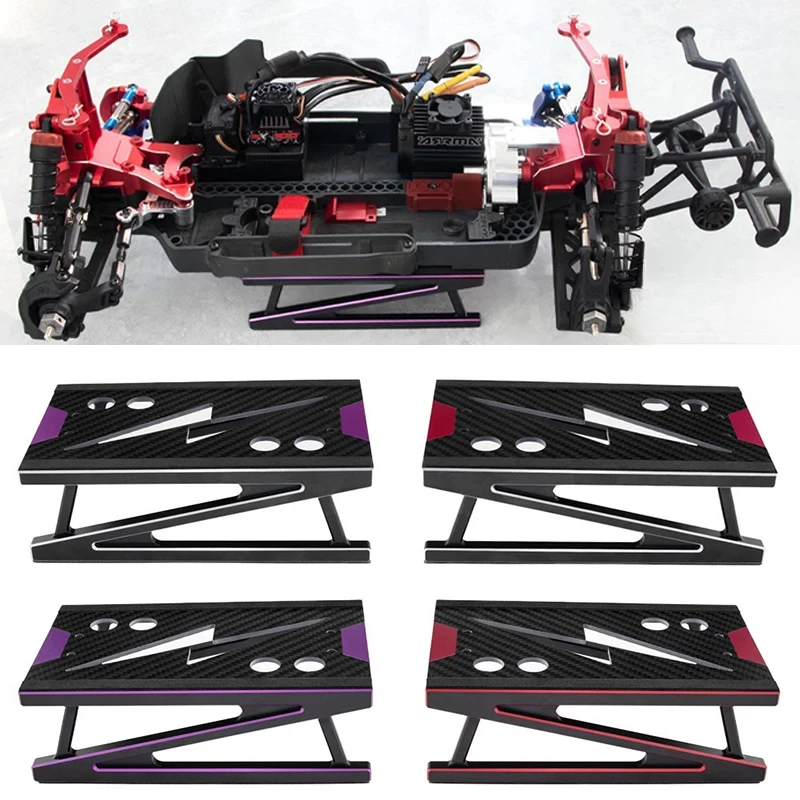 

1/10 1/8 Flat Drifting RV Model Car Repair Table Shunting Table Display Rack Maintenance Aluminum Alloy Display Table Parts