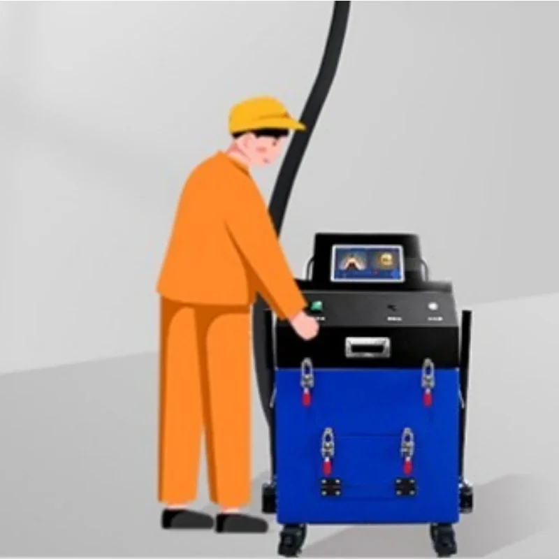 Subway duct cleaning robot, industrial ventilation duct cleaning equipment, camera vacuum