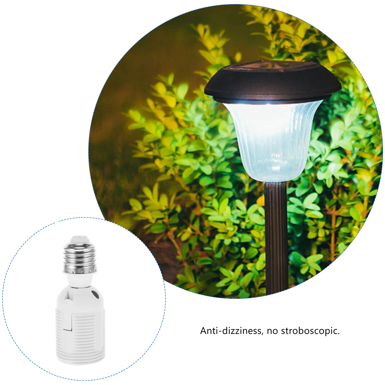 

1Set Socket Converter E27 Lamp Bulb Socket Extenders Plastic Durable High Temperature Resistant Safe Household Lighting Adapter