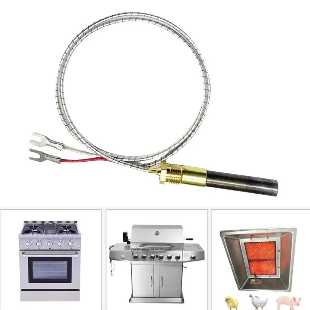 Gas Fireplace Heater Temperature Sensor Metal Thermopile, Suitable For Igniter Thermocouple Thermopile Thermocouple Accessories