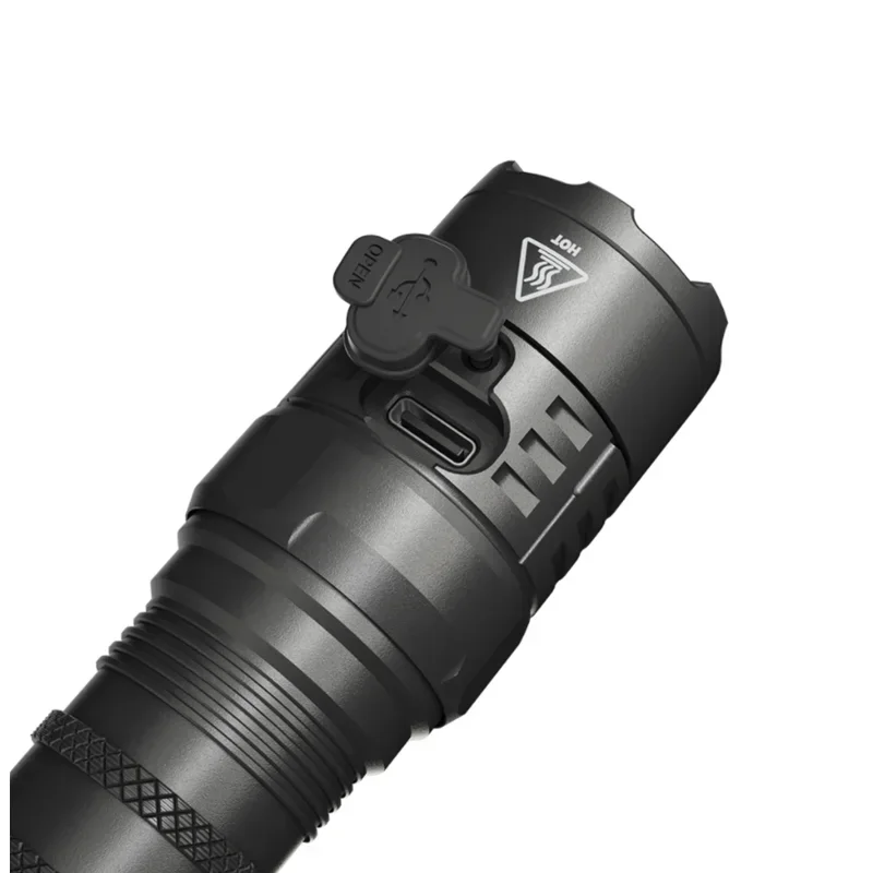 NITECORE P23i Rechargeable Tactical Flashlight 3000Lumens Max Beam Distance 470M With 21700 Battery