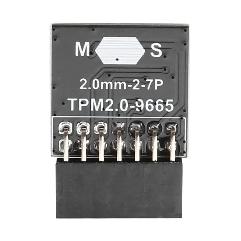 Tpm Security Module For MSI 14-1 Pin For Win11 Compatible TPM2.0 Module LPC Interface