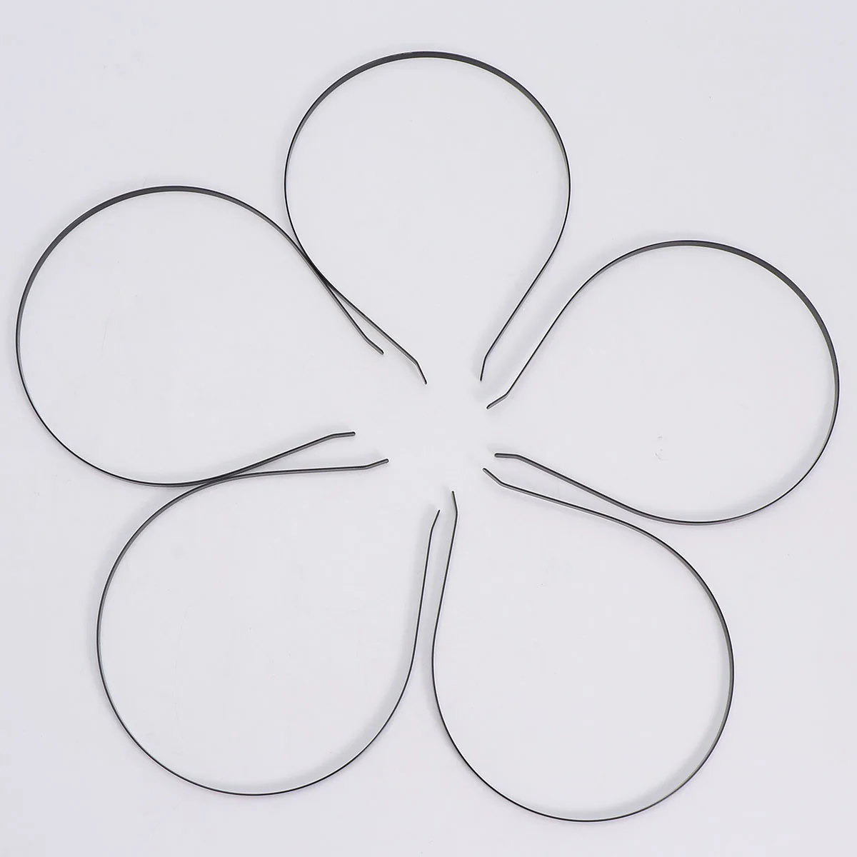 

30 Pcs Stainless Steel Headband Durable Hair Hoop Women Men Face Washing Anti Slip Headdress Long Hair Bangs Practical