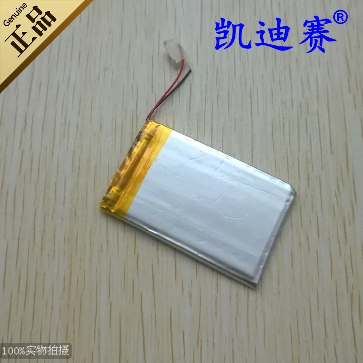 แบตเตอรี่ลิเธียมโพลิเมอร์ 3.7V 303759   670mAh GPS นําทาง MP3/4 เครื่องอ่านจุดการเรียนรู้เซลล์ Li-Ion แบบชาร์จไฟได้ Li-i แบบชาร์จไฟได้