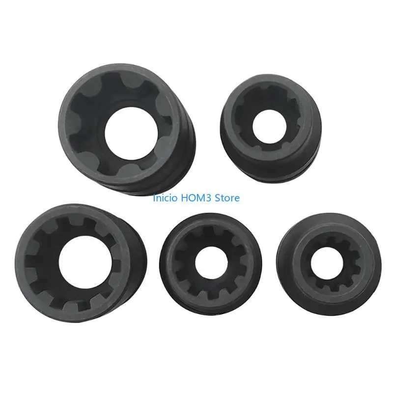 A5YD 5 Pieces Auto Hand Repair Tools Brake Caliper Socket Special Sleeve Socket Auto Repairing Accessories for Men