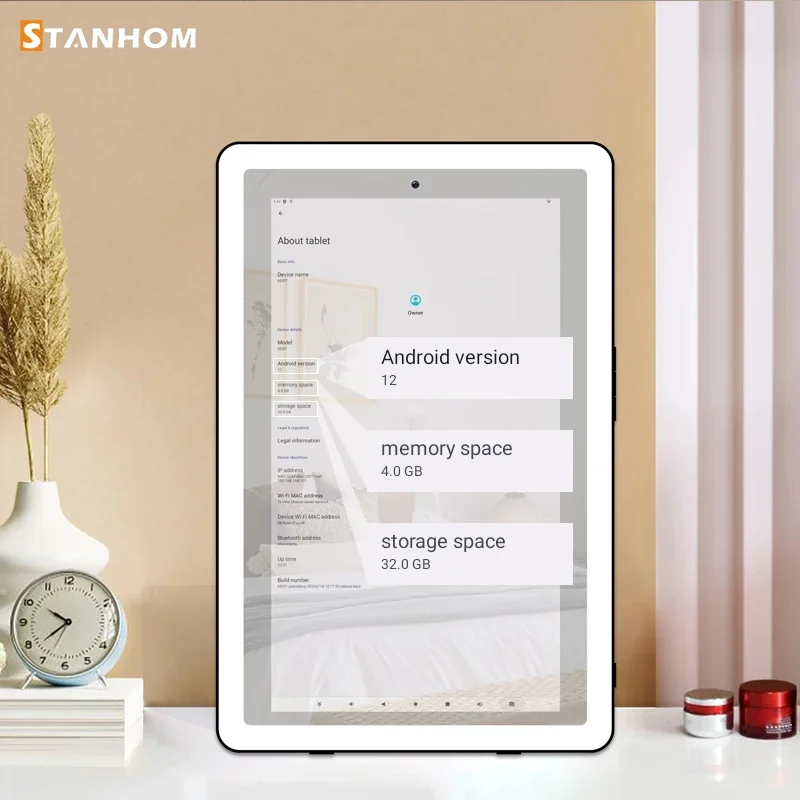 STANHOM WiFi Magic Smart Beauty Makeup Mirror with LED Lights