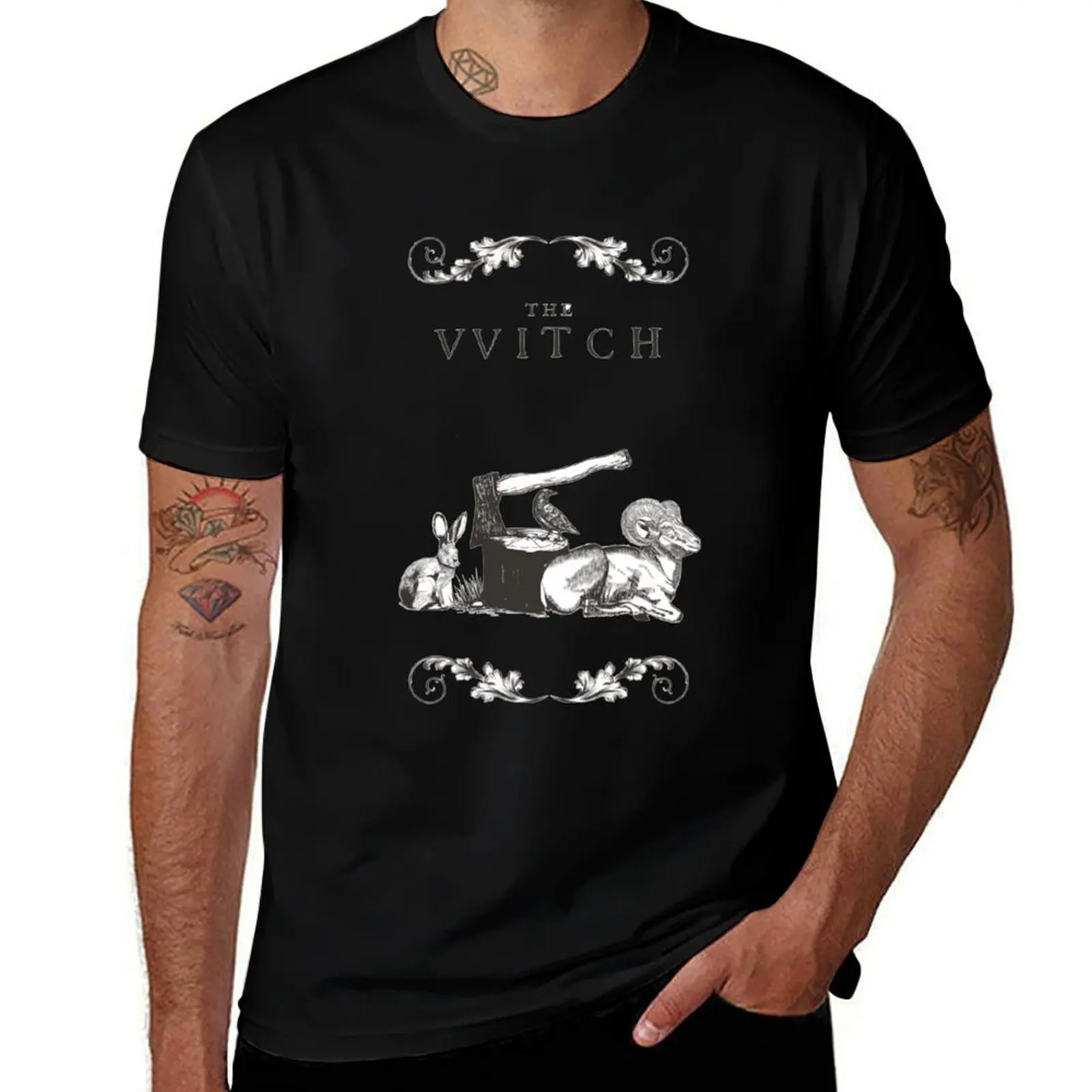 

personalised Movie t shirt t men T-Shirt shirt Horror Eggers T-Shirt - Witch The 100% Artwork cotton Robert