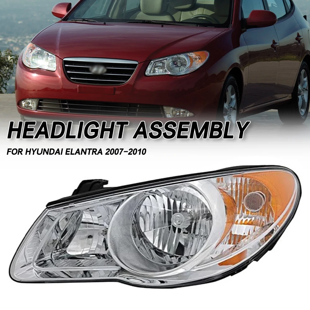 

Left/Right Side Front Bumper Head Light Headlamp Driving Headlight Turn Signal Light For Hyundai ELANTRA 2007 2008 2009 2010