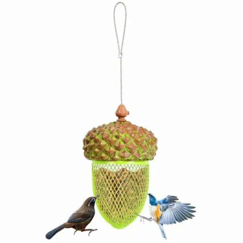 

Garden Courtyard Backyard Bird Watching Feeder Outdoor Hanging Food Dispenser