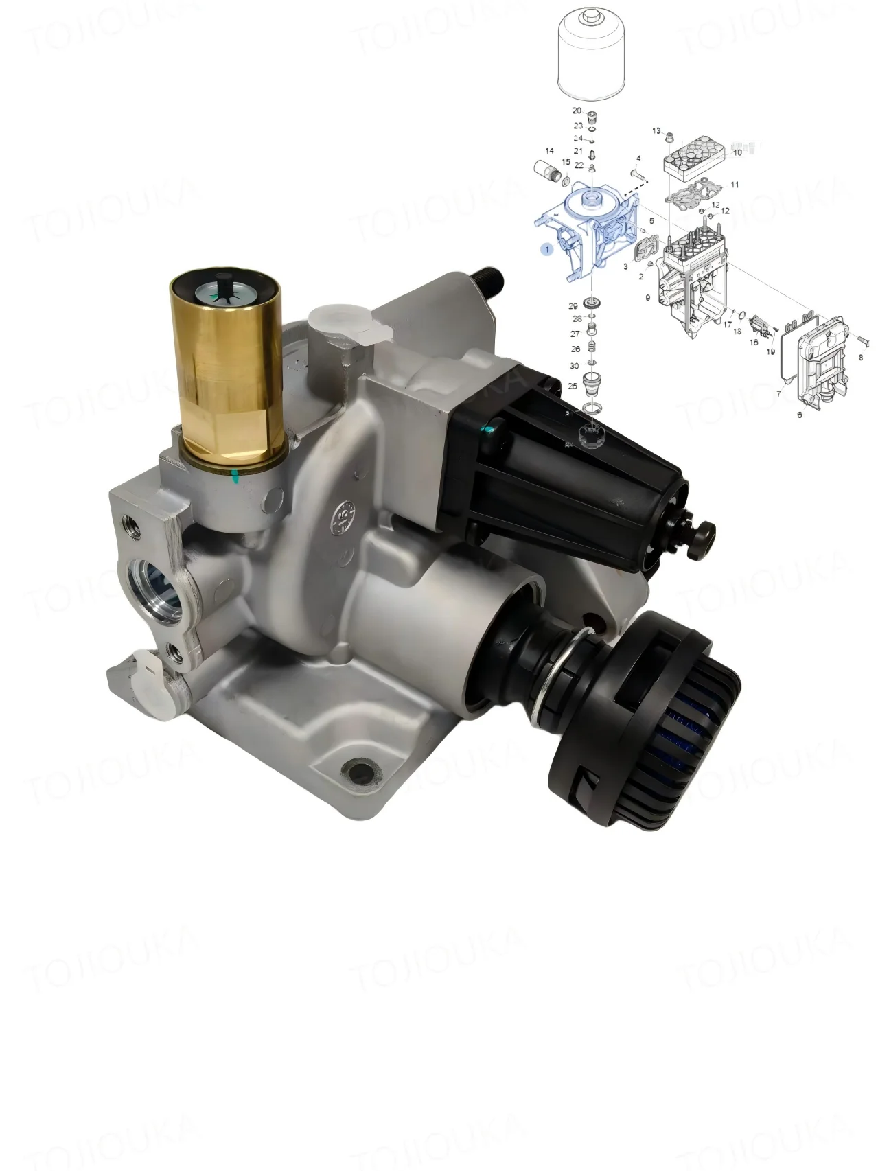 

Suitable for Scania truck APS dryer base OE 9325109562 1739607 1763418 1774871 2077974 579998 2308777 2063357 1941953 1474663