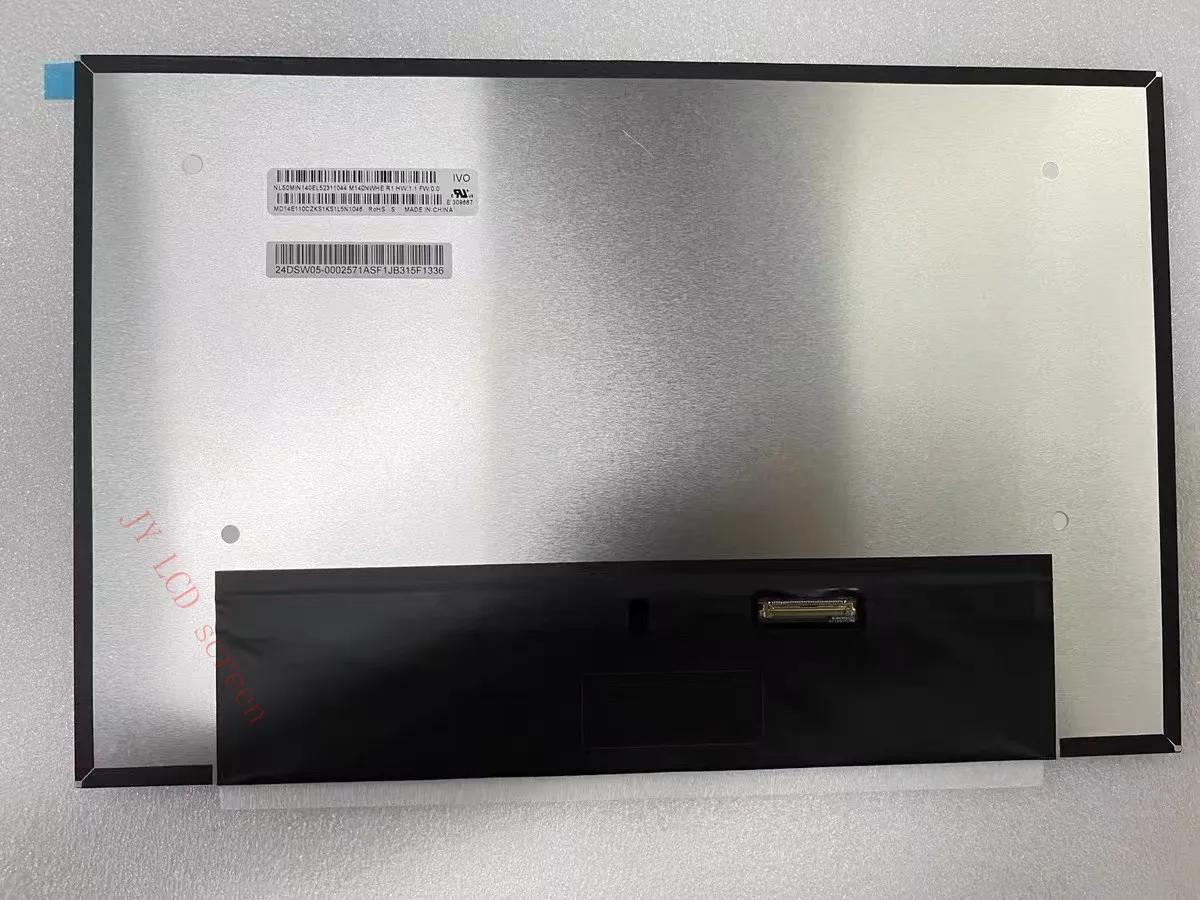 

M140NWHE R1 NV140DRM-N62 B140QAN05.0 14.0'' Laptop LCD Screen 2240*1400 100%sRGB EDP 40 PINS for ThinkBook14P G2 ACH