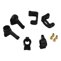 Metal PO Accessories Steering Cup C Hub Carrier Rear Wheel Seat Upgrade Parts For 1/10 RC Model Car LC RACING PTG-2 Rally