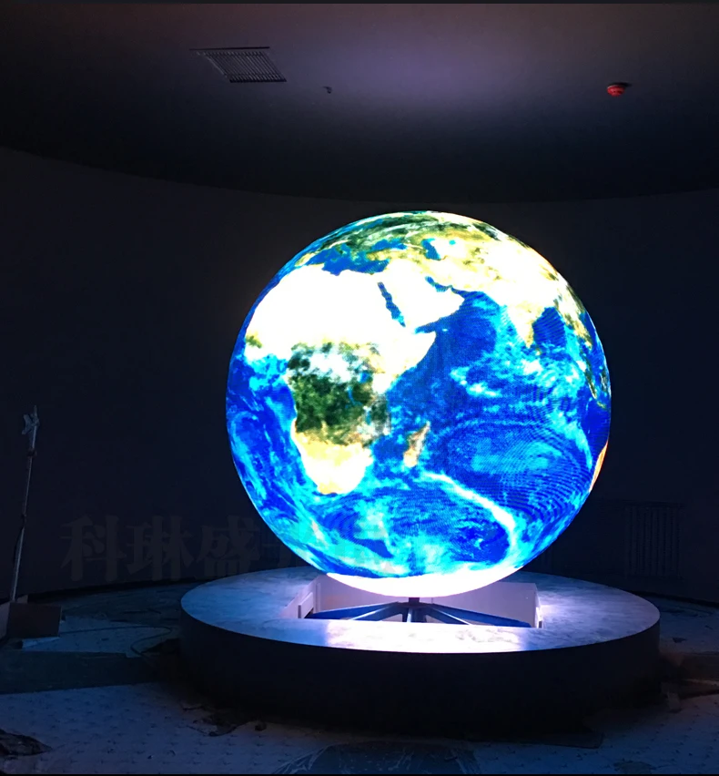 1-Meter Diameter Wireless Control Display Screen Mobile Phone LED Content Management