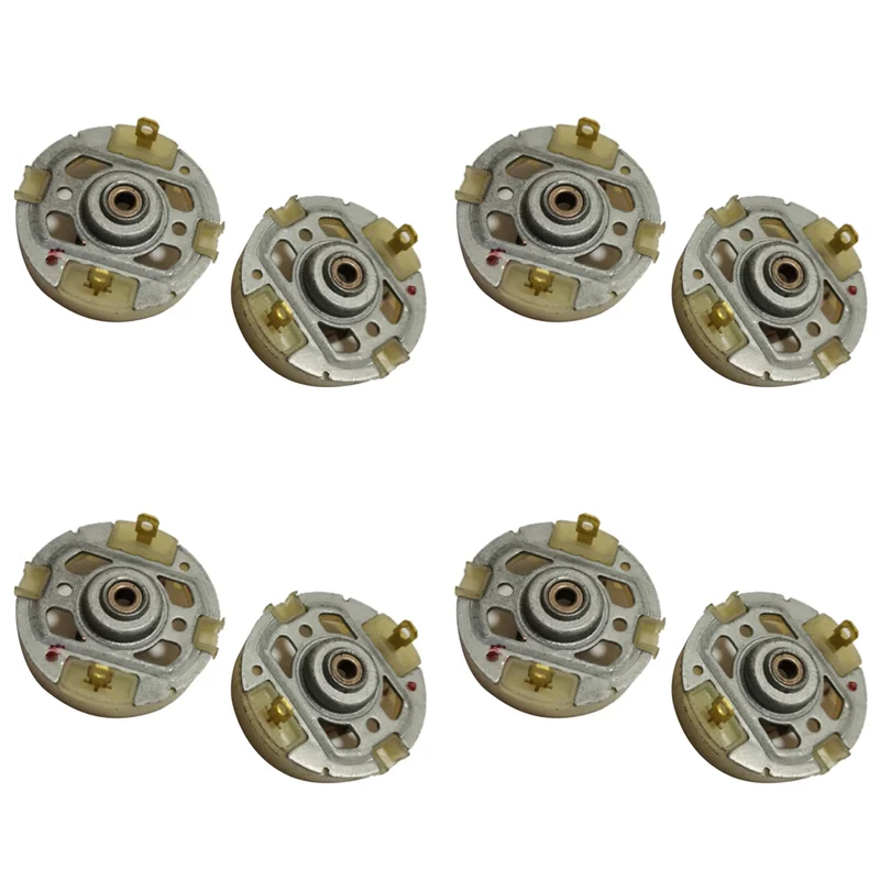 

A04G-8Pcs Мотор RS550 с медными щетками для зарядного инструмента, электрической дрели, шуруповерта, держатель щеток