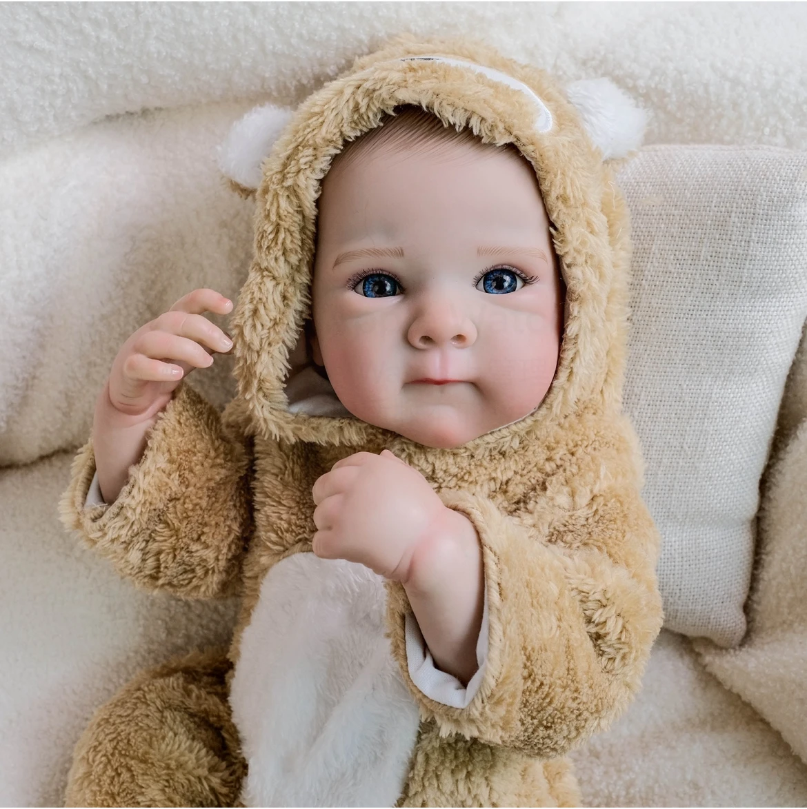 19-calowa realistyczna lalka Bettie Reborn Baby – realistyczna noworodkowa dziewczynka z miękkim ciałem, ręcznie malowanymi elementami |   Idealny prezent dla dzieci