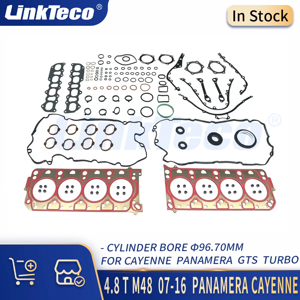 STD Engine Parts Cylinder Head Piston Kit & Bearing Set Fit 4.8 L T M48 MCX MCW Gas 07-16 For CAYENNE 92A GTS 9PA PANAMERA 970