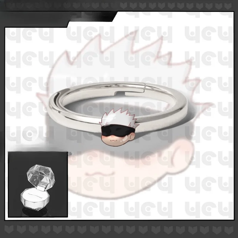 Anime Jujutsu Kaisen Fashion Satoru Gojo Geto Suguru Fushiguro Toji Sliver Adjustable Cosplay Party