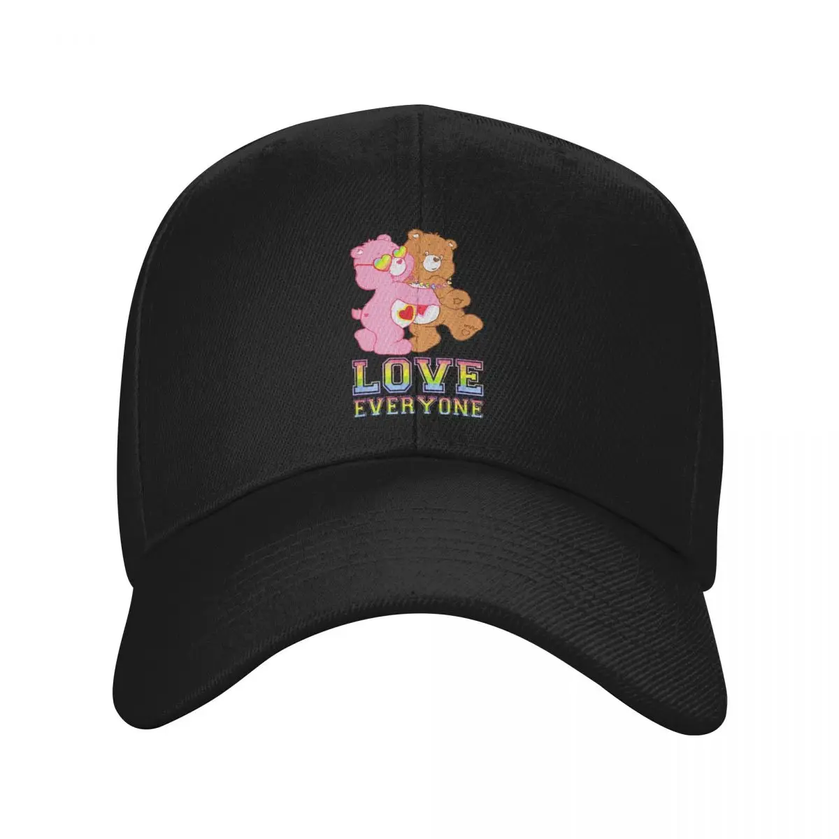 Care Bears Love Everyone Caps Men Women Hip-Hop Dad Hat Sun Hat Fishing Hat Breathable Polyester Baseball Caps Summer