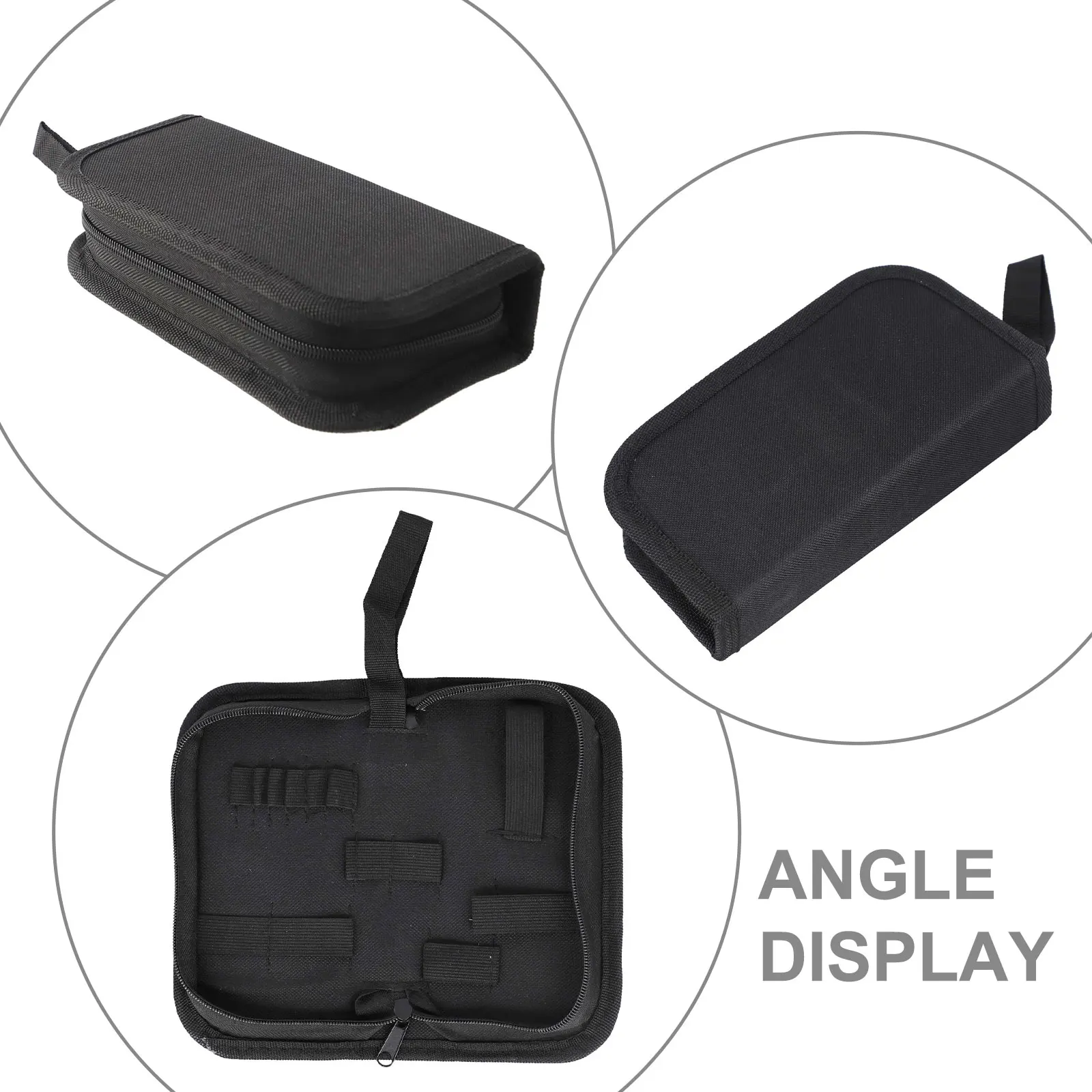Small Tools Storage Portable Tool Storage Stores Watch Repair Tools for zip Design Easy To Open Oxford Cloth Material