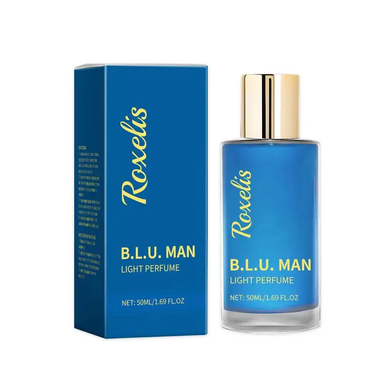 B.L.U. رجل عطر خفيف الرجال فرمون العطور النساء العطر أنيقة زهرة طبيعية ملاحظات ضباب 50 مللي الفيرومونات النقية