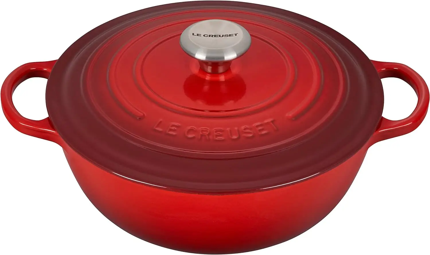 

Le Creuset Signature Cast Iron Chef's Oven, 7.5qt, Cerise