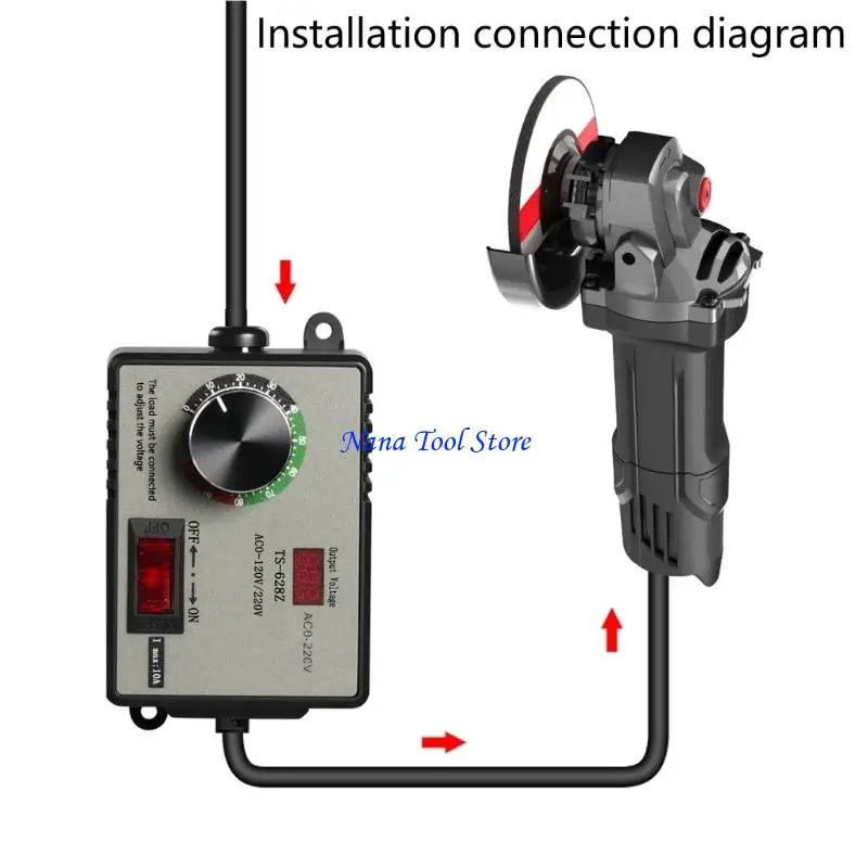 31GJ Speed Regulation Controller Switches for Grinders AC220-250V 15A Output Knob Variable Speed Power Tool Regulator