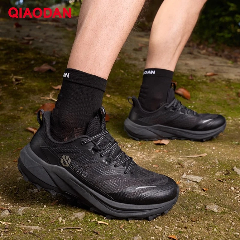 

Мужские кроссовки QIAODAN Shanshen 2026 для трейлраннинга, дышащие спортивные кроссовки, нескользящие кроссовки для альпинизма и походов QXF073251906