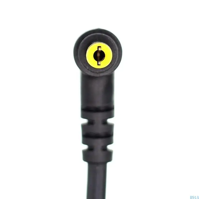 R91A Power Power Pigtails 5,5 mm x 2,5 mm machos para fio descal