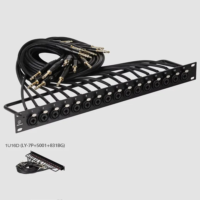 systeme-audio-1u-a-8-12-16-ports-connecteurs-audio-et-cables-de-signal-de-haute-qualite-panneau-de-montage-en-armoire-1u