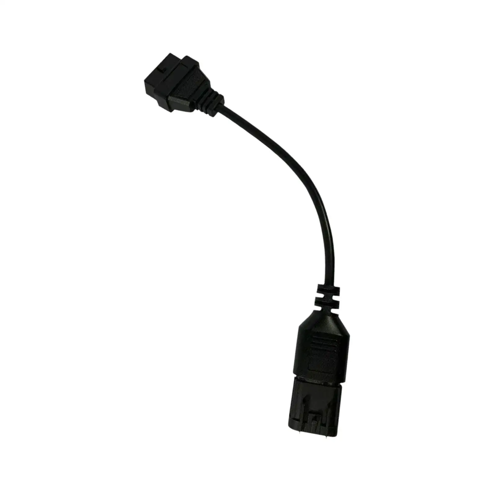 Diagnostic Connector OBD2 to 8 Pin Adapter Black Plastic Tool Cable for Ranger General Sportsman Vehicle