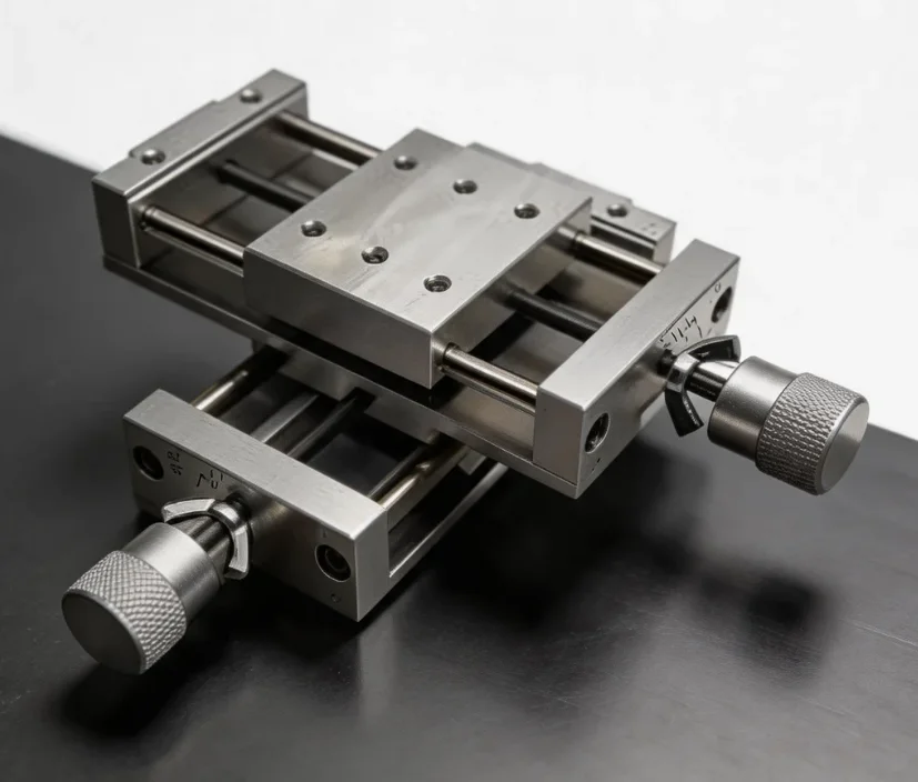 

Precision Adjustable Manual Cross Slide XY Linear Stage with Lead Screw for Drill Press Milling Table