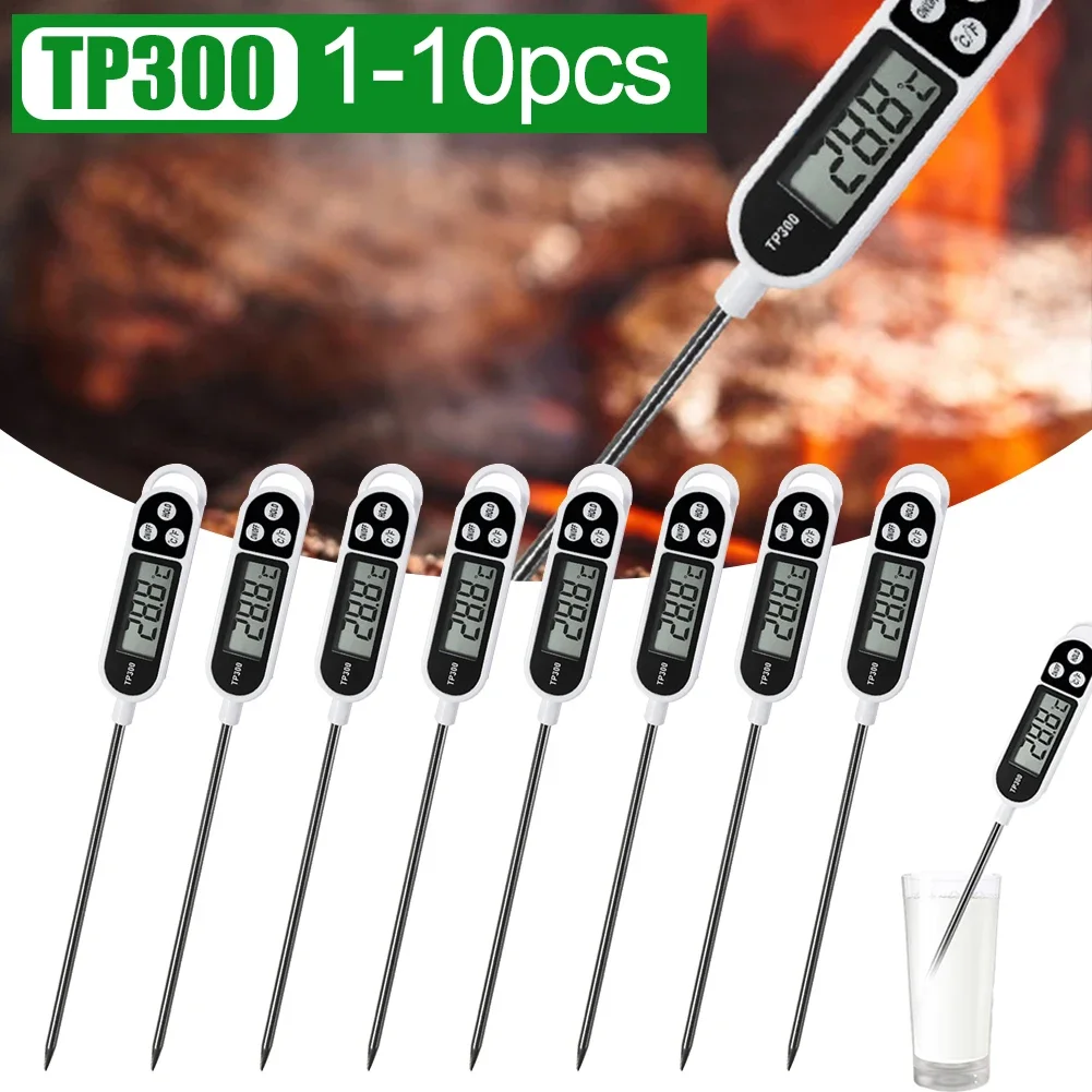 Food Thermometer TP300 Digital Kitchen Thermometer For Meat Water Milk Cooking Food Probe BBQ Electronic Oven Kitchen Tools