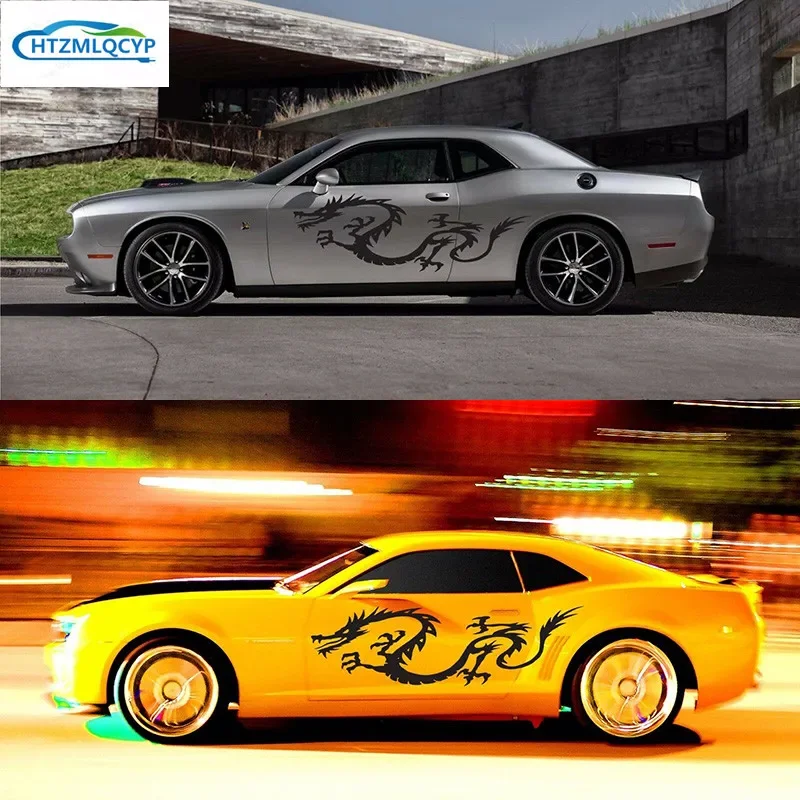 

Стайлинг автомобиля, индивидуальная модификация, спортивная наклейка для Dodge Challenger, декор кузова, виниловые наклейки, аксессуары