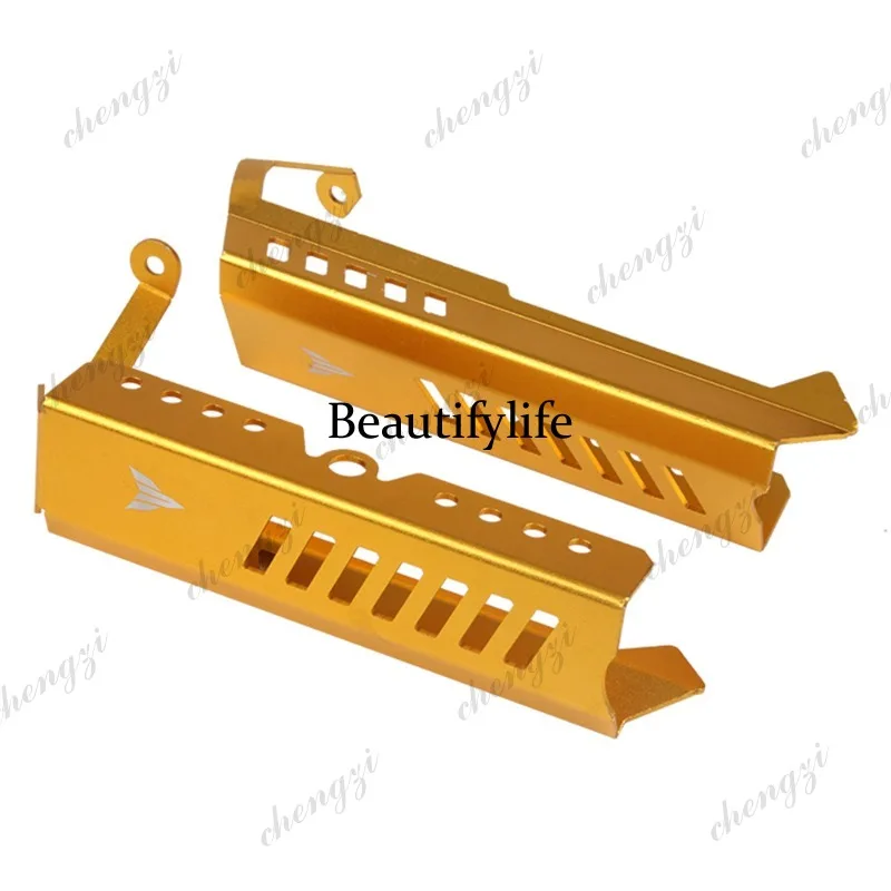 A69 MT-09 motorcycle modification parts, water tank cover, water tank net left and right protective cover decorative cover view 3