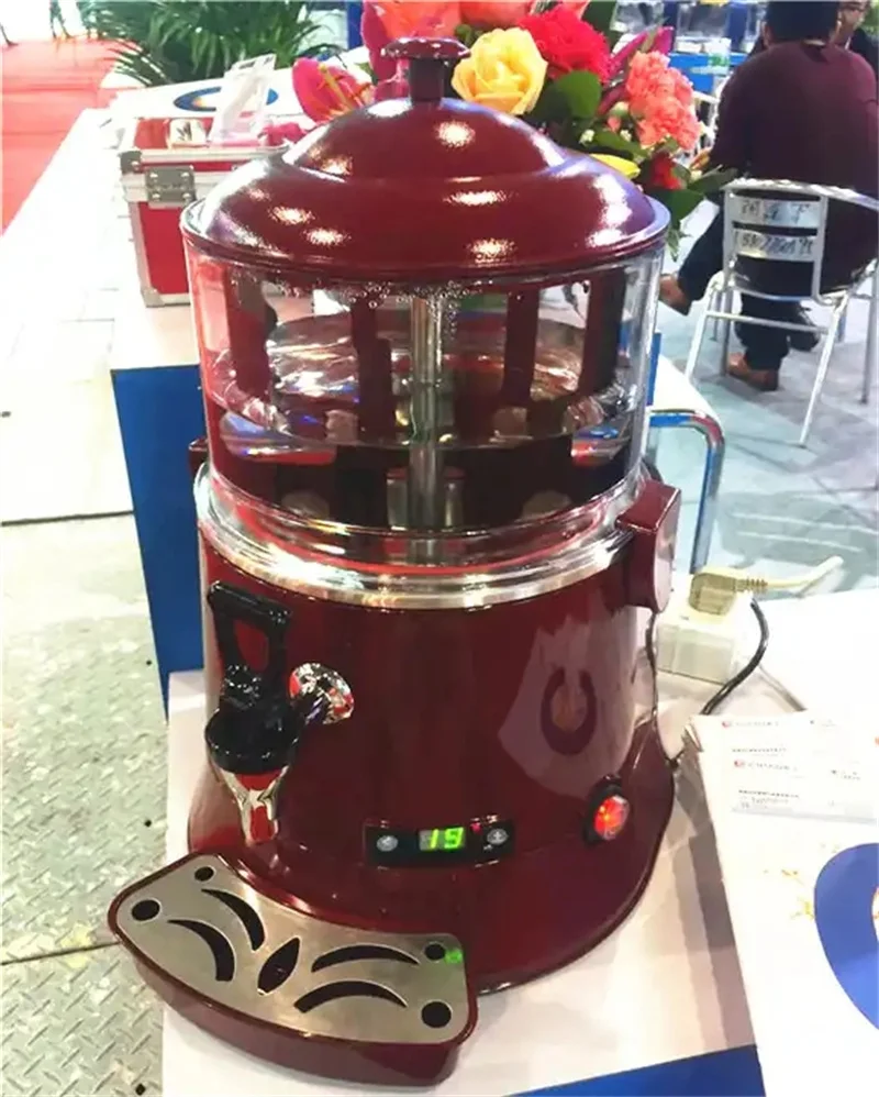 Máquina De Chocolate Quente, Dispensador De Chocolate, Liquidificador Rotativo, Misturador, Aquecedor de Chocolate, Leite, Café, Cacau