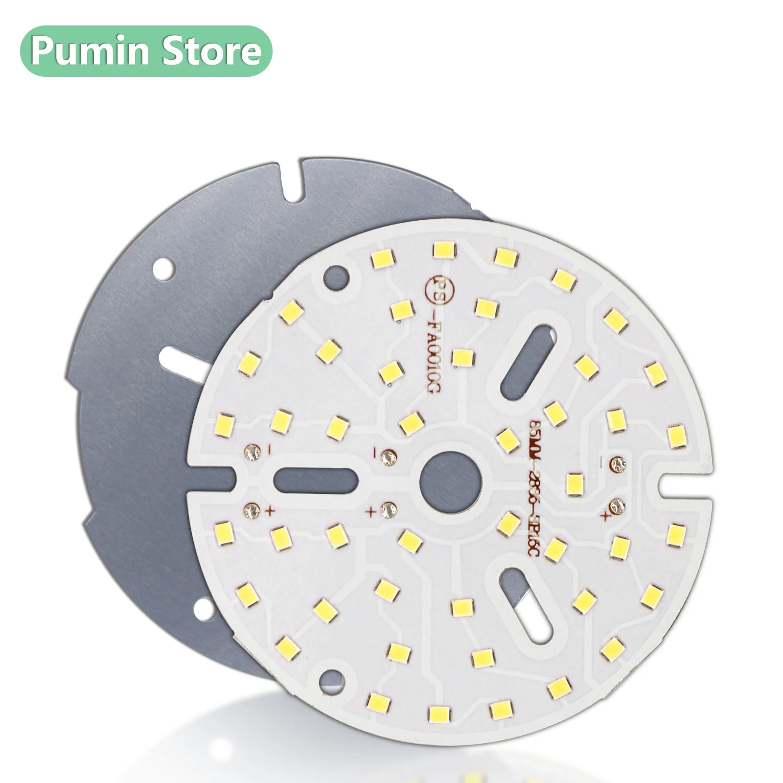 2835mm LED Bead 117mm 108mm 96mm 85mm 74mm 65mm LED Base pcb 15W DC45-46V Circular Aluminum Chip Warm White Neutral White