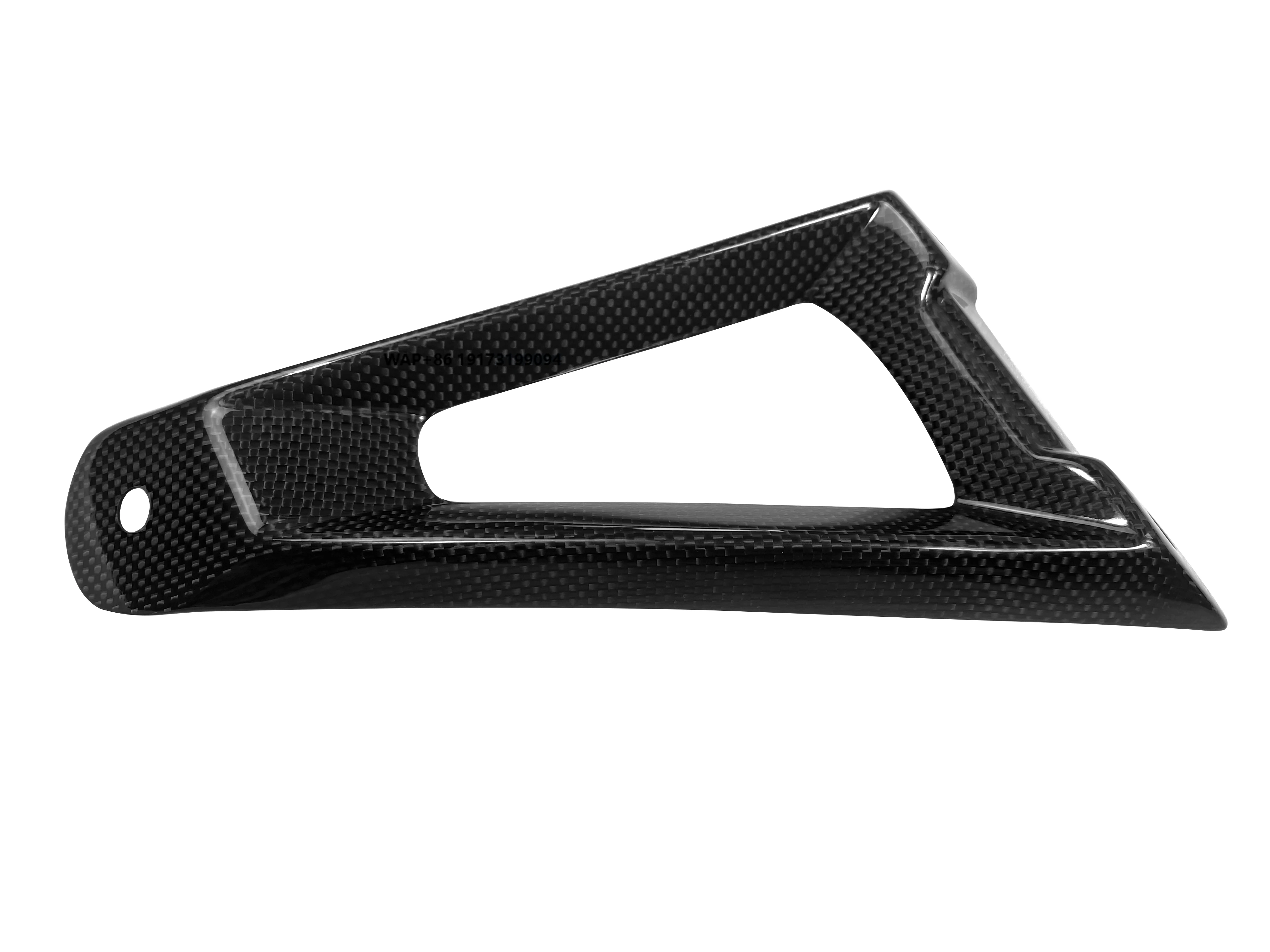 

Motorcycle Accessories Exhaust Lift Lug Carbon Fiber 3K Twill Glossy Black for S1000RR 2023 Models