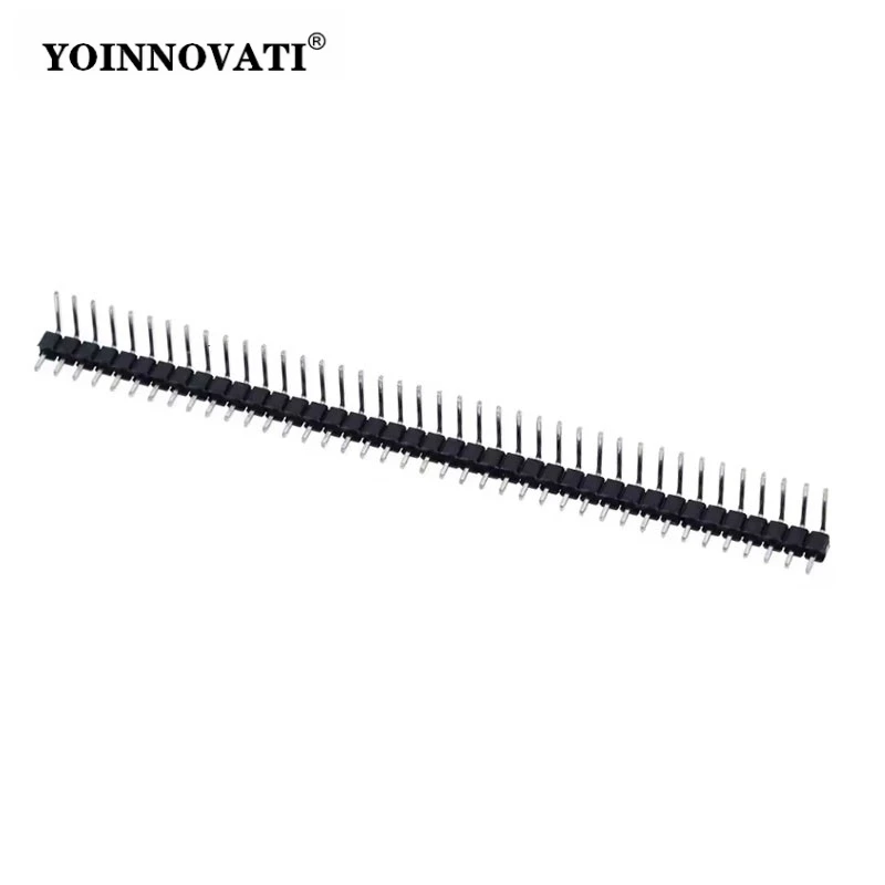 10pcs 2.54mm Male Female Set 40 Pin 1x40 Single Row 2.54 Breakable PCB
