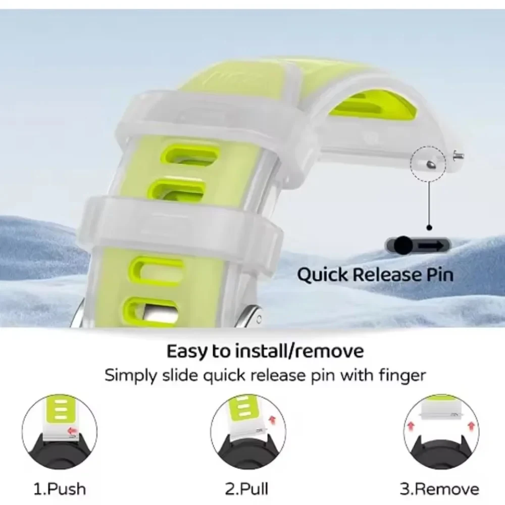 20mm 22mm Jelly Color Silicone Strap For Xiaomi Watch 5 S5 4 3 Semi-Transparent wristband Oneplus Watch 4 2 Huawei GT 7 Pro 47mm