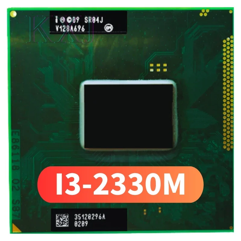 Laptop Cpu I3-2330M (3M Cache, 2.2Ghz, I3 2330M, Sr04j) Pga988, Tdp 35W, Compatibel Hm65 Hm67 Qm67