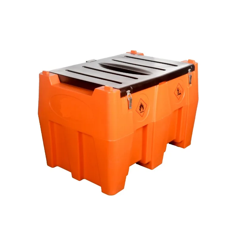 Portable fuel tank, plastic di-esel fuel tank for ga-soline