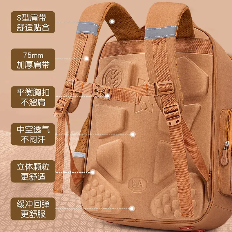 children School Bags For Boys Kids backpack Primary large orthopedic Backpack Waterproof Schoolbag big Book Bag mochila infantil