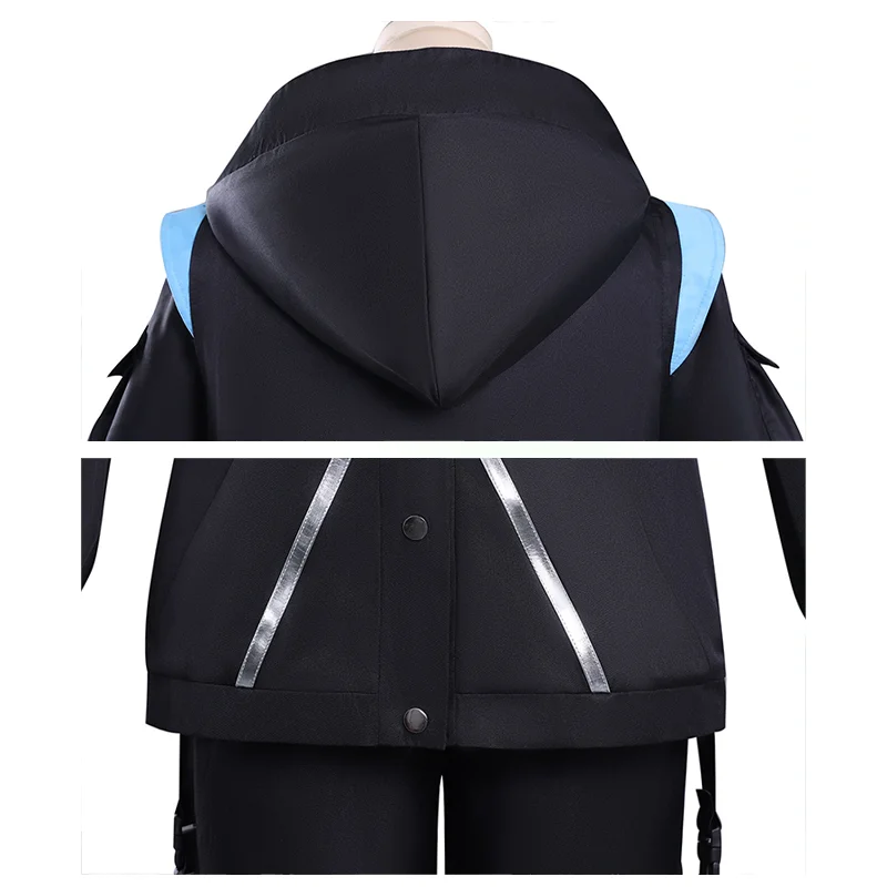 لعبة فرسان توغاوا ساكيكو المشغل تأثيري حلي سترة قميص السراويل خوذة الملحقات الكاملة دعوى الملابس القتالية الزي