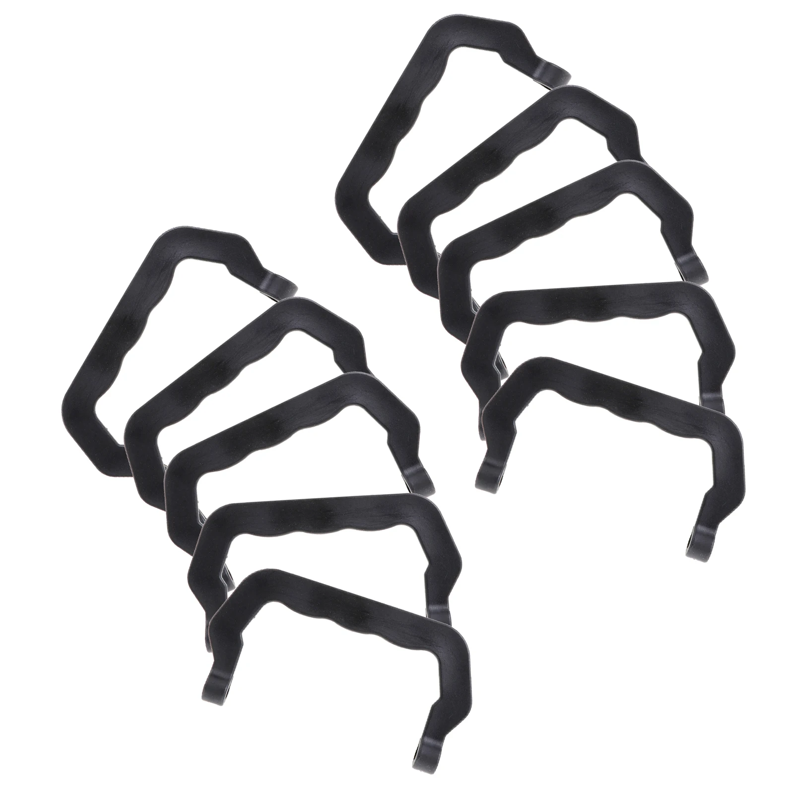 

10Pcs Plastic Handles Portable Pet Cage Replacement Durable Ergonomic Grip for Dog Bird Crates Carrying Plastic Handle