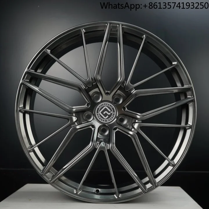 

For Factory Custom Forged Aluminum Alloy Wheels Lightweight and High Quality Electroplated Black Passenger Car Wheels