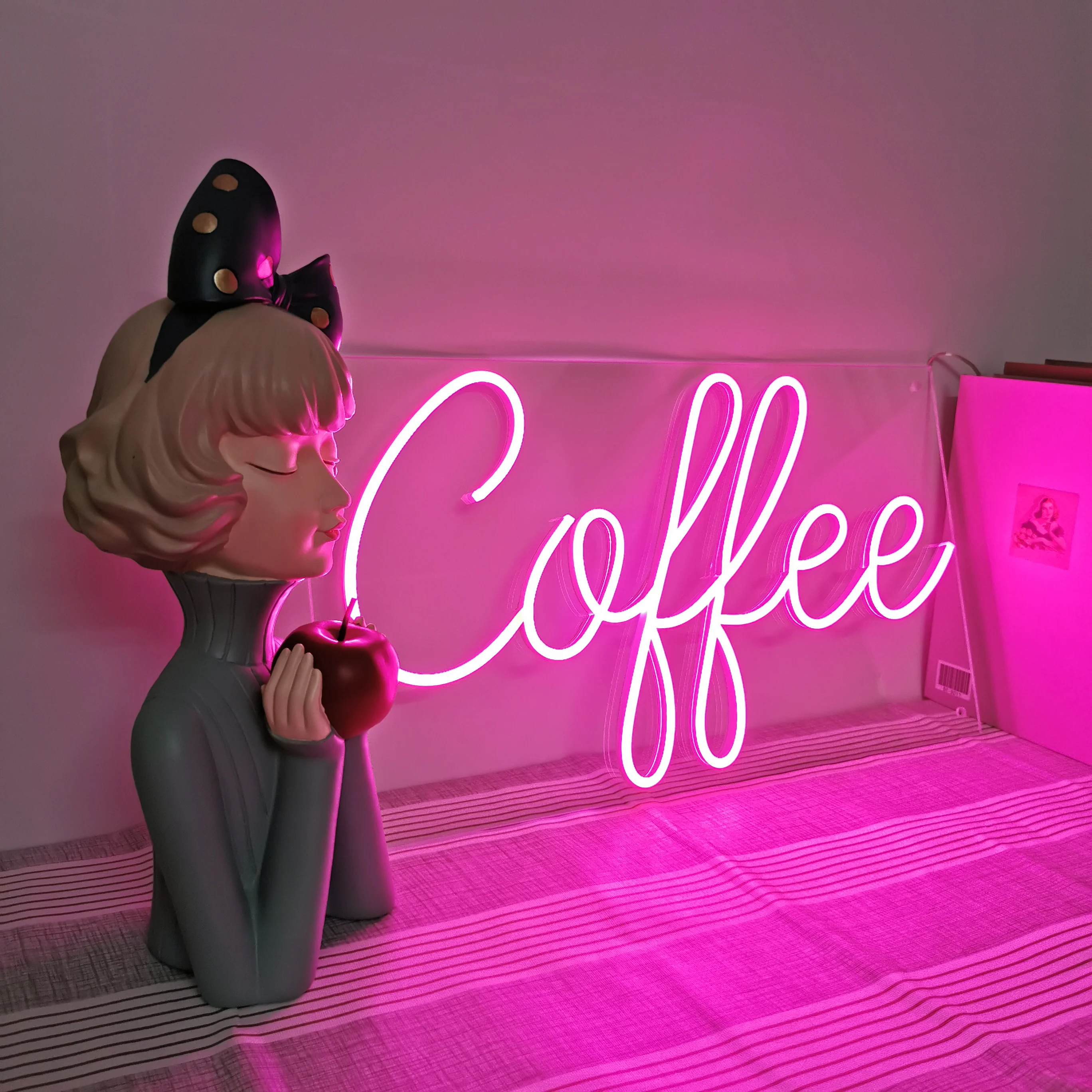 

Coffee Neon Led Sign Restaurant Cafe Neon Lights USB Coffee Shops LED Wall Window Decor Welcome Open Pantry Bars Cafe Neon Signs