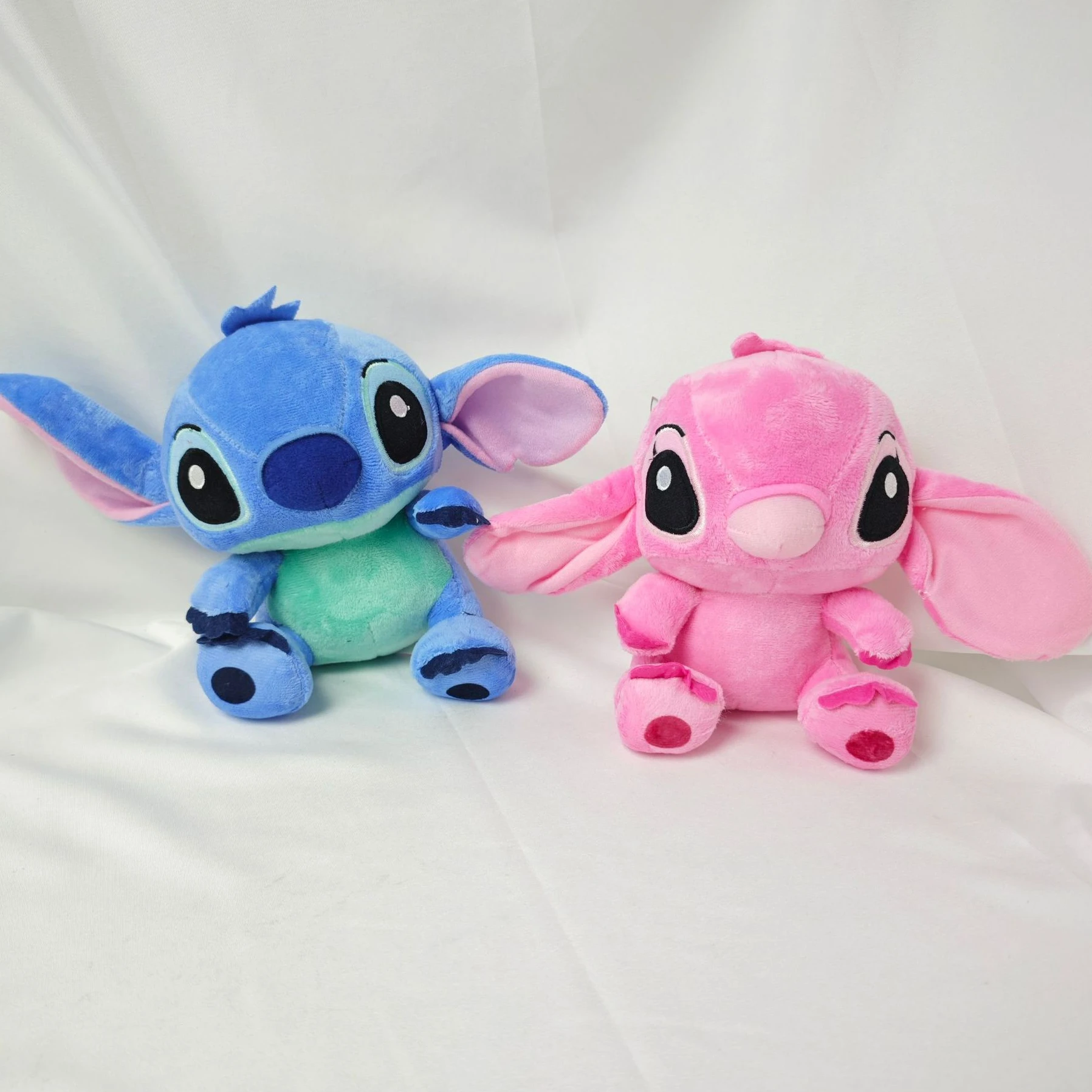 

Wholesale 10pcs Stitch Plush Doll Disney Anime Figures Lilo & Stitch Cute Stuffed Toys Movie Peripherals Soft Ornaments Gifts