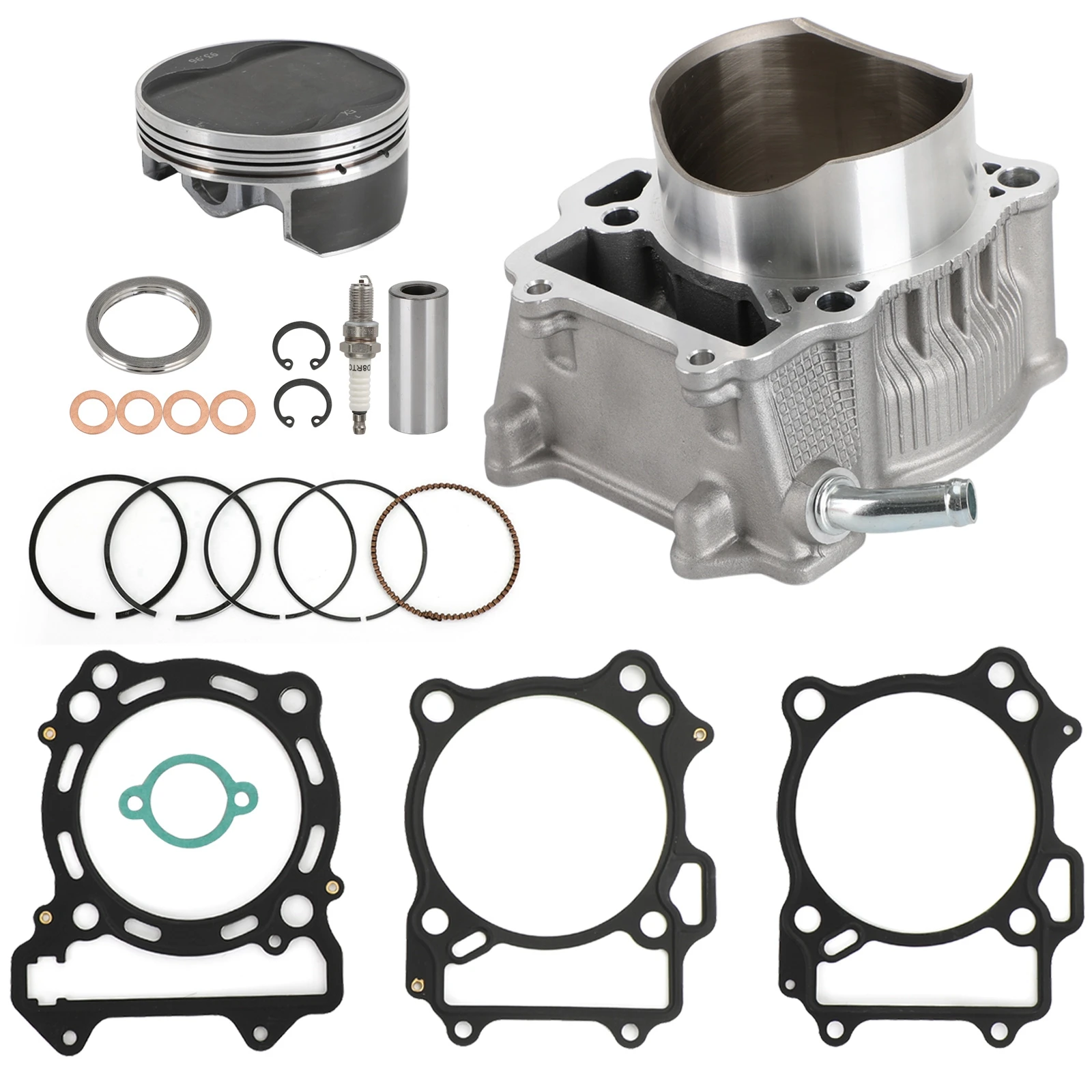 Kit de reconstrucción de pistón de cilindro de gran cilindro de 94mm, 434cc, para Suzuki LTZ LT-Z 400 2003-2014 DRZ DR-Z400 2000-2021