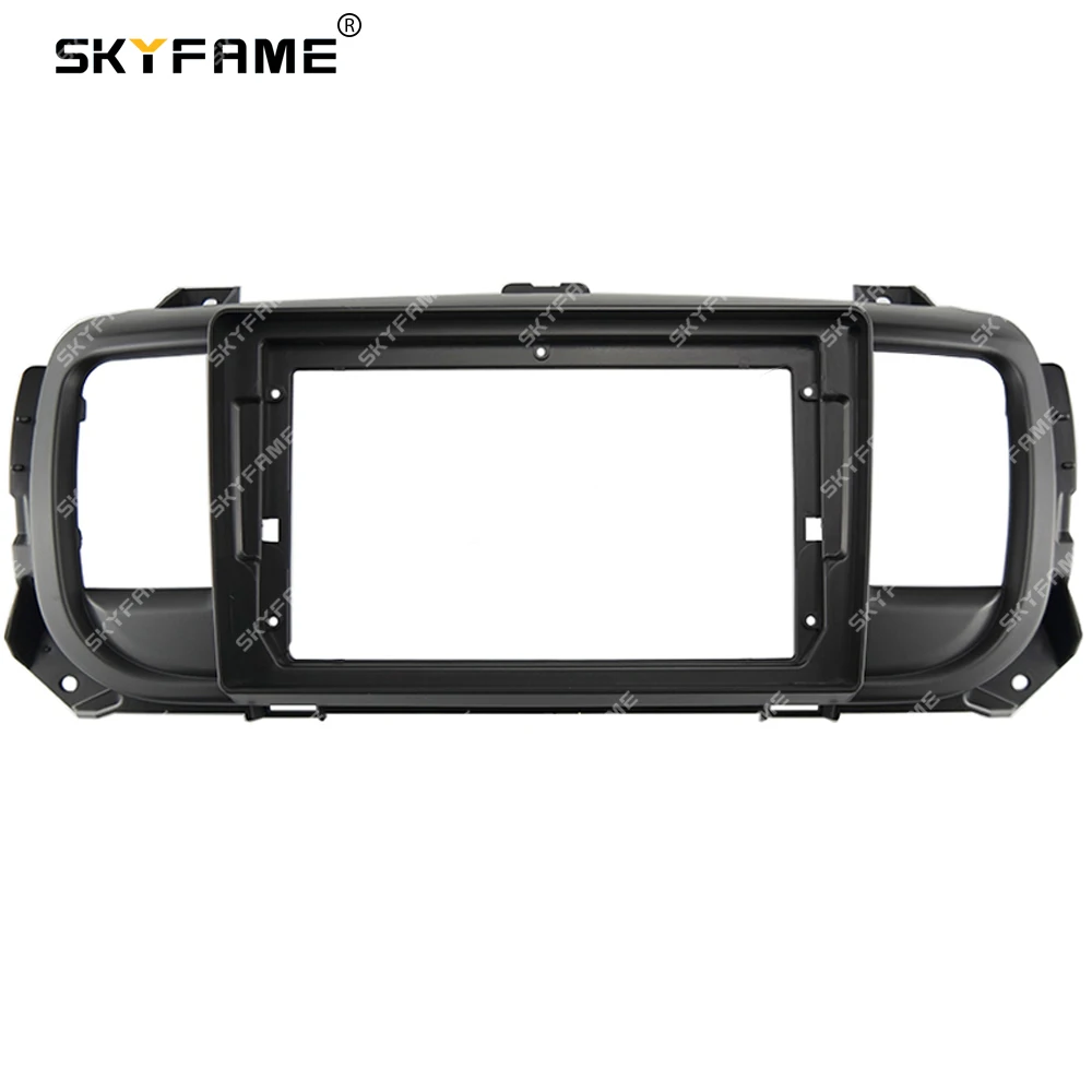 SKYFAME For Citroen Jumpy 3 Spacetourer Peugeot Expert 3 Car Frame Fascia Adapter Canbus Box Decoder Android Fitting Panel Kit