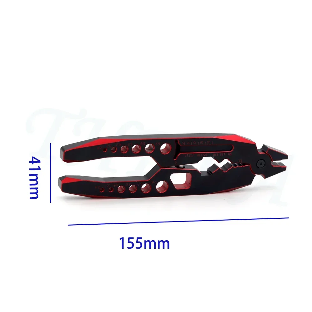 كماشة امتصاص الصدمات المعدنية الكرة كماشة بأنف كليب العملي الجمعية تفكيك أداة ل 1/10 SCX10 TRX4 RC ترقية السيارة #3